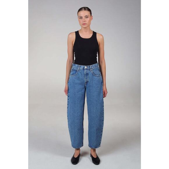 Etica Denim - NWT Etica Cassel Ultra High Barrel Jean in Bluestone Size 32